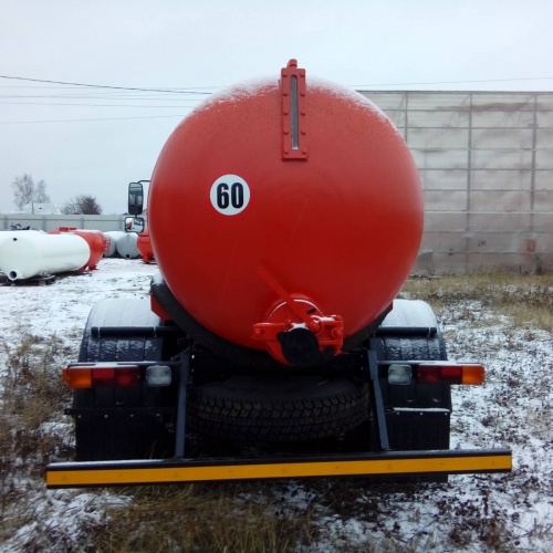 Установка вакуумного ассенизаторского оборудования КО-522 на шасси ГАЗ КомТехМаш фото 5